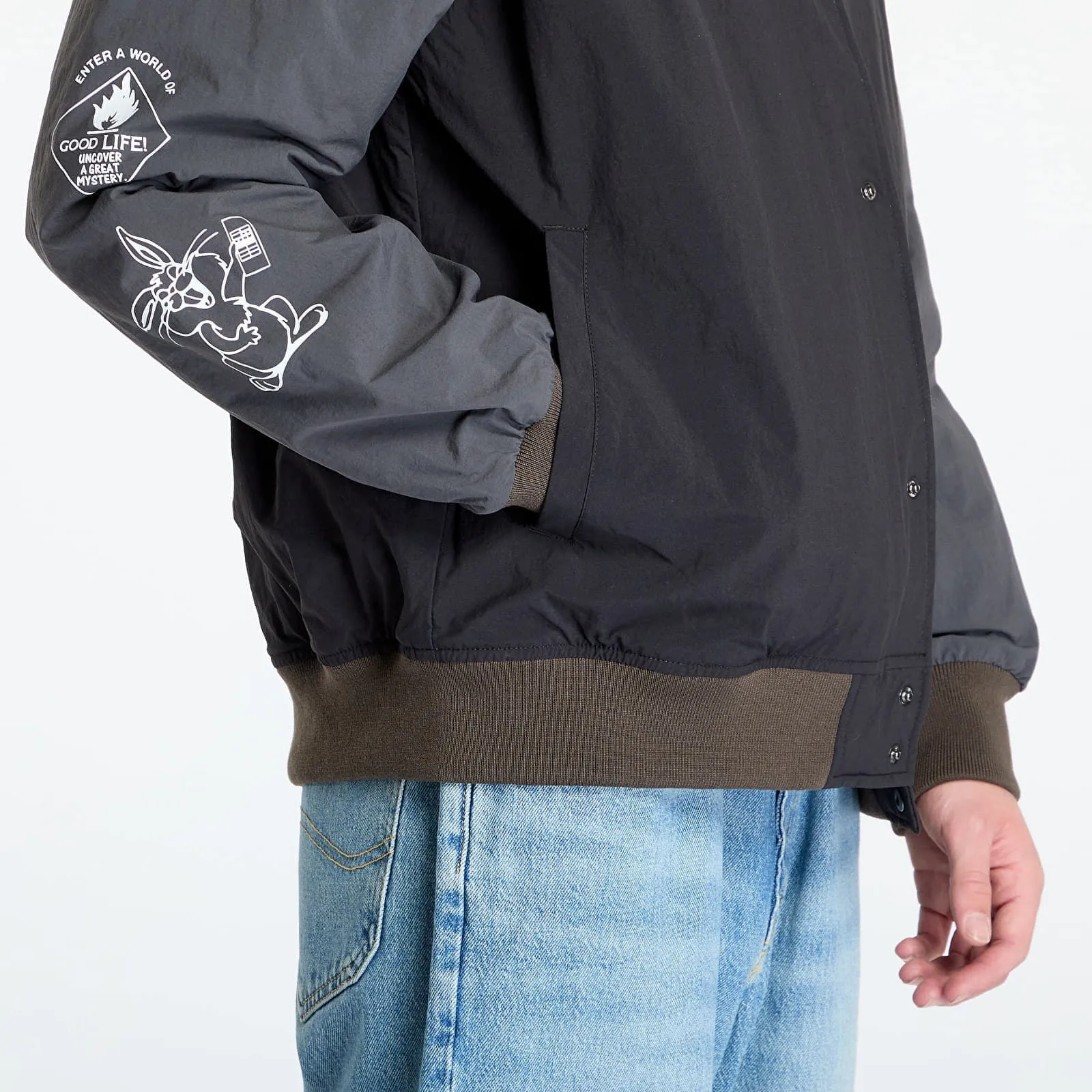 Bomberjacke Vans Crazy Eddy Baseball Jacket VN000JY1KOU1